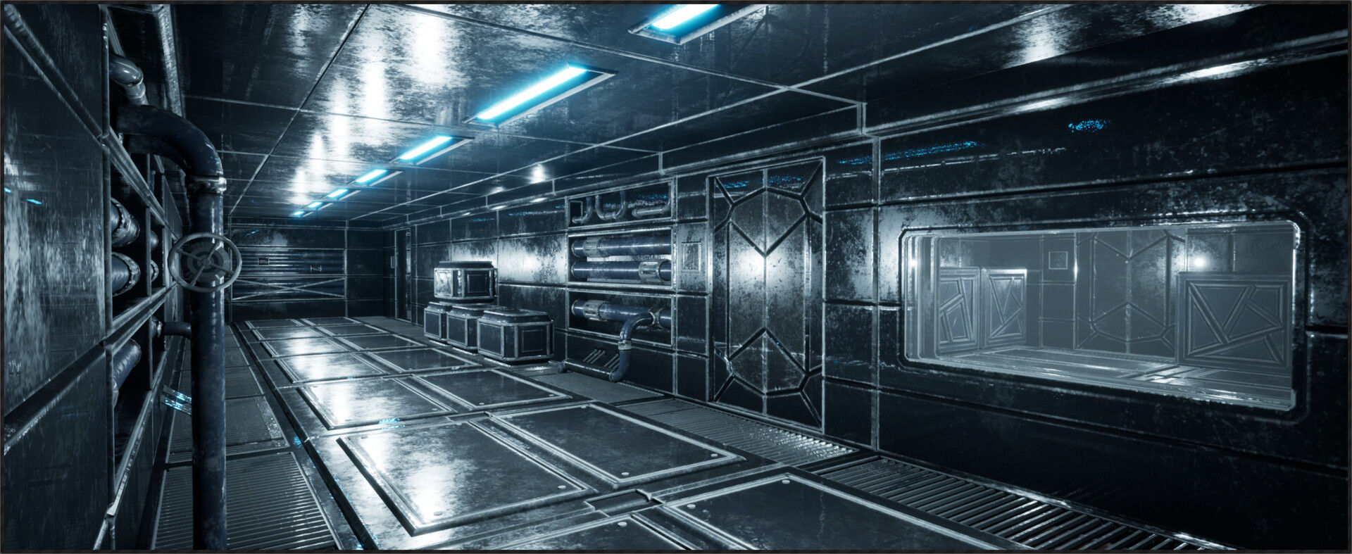 Wallpaper #F2gVHZMBSpphPi3-LCUb185 Artstation Sci Fi Bunker V2