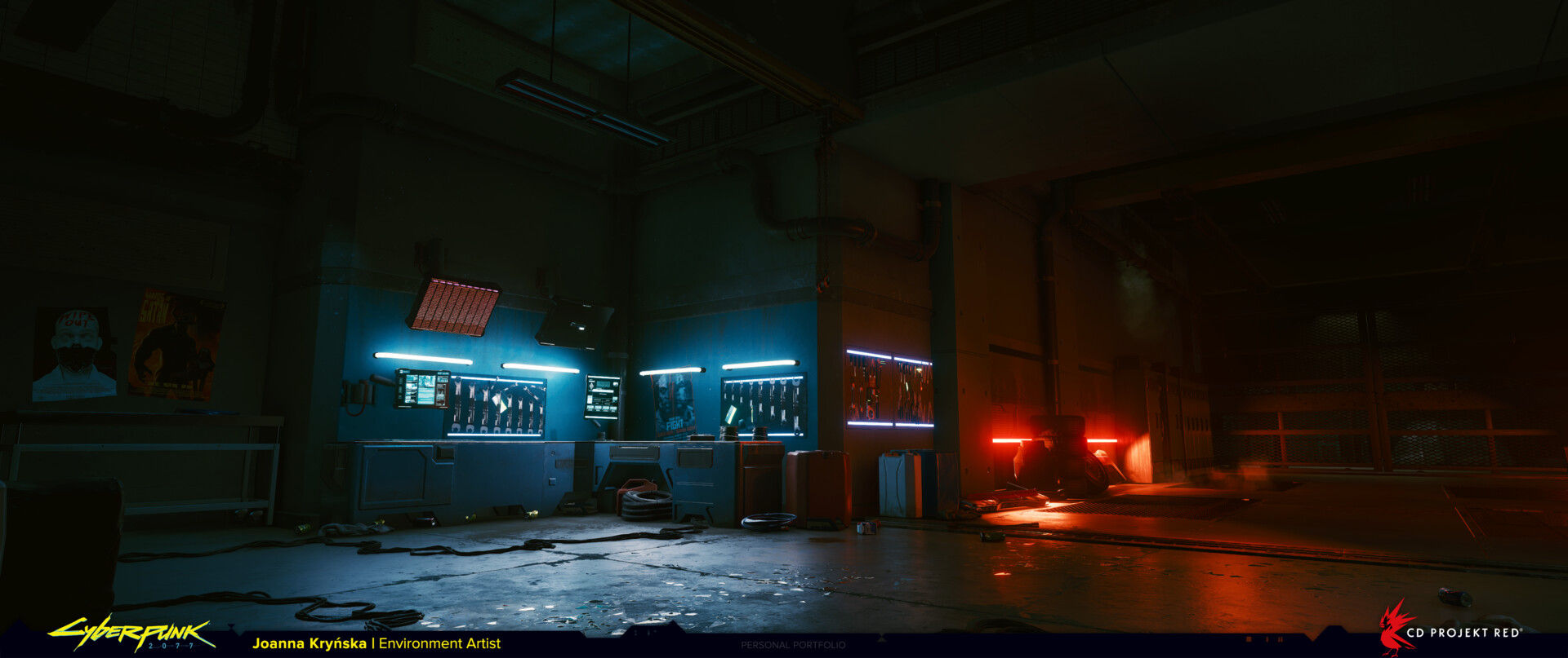 Wallpaper #pmd085IBSpphPi3-WnWB103 Joanna Krynska Ripperdoc Victor Vectors Clinic Cyberpunk 2077
