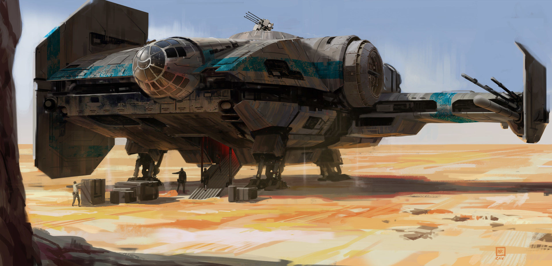 Wallpaper #rBmbHo8BtGB6xQ78Z3ny35 Artstation Ilm Challenge the Ride the Smugglers Ship