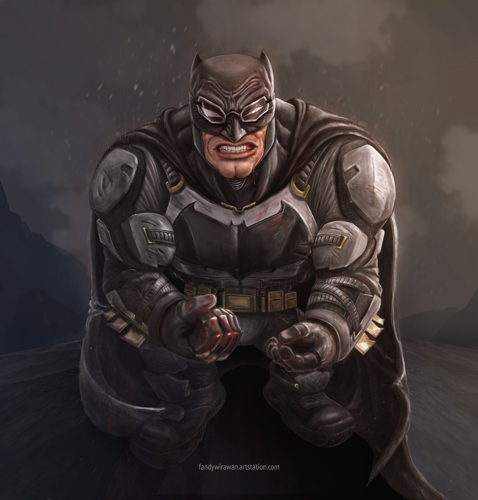 Wallpaper #XQBO644BSdW8dNouMRE112 Artstation Batman Angry Tactical Suit