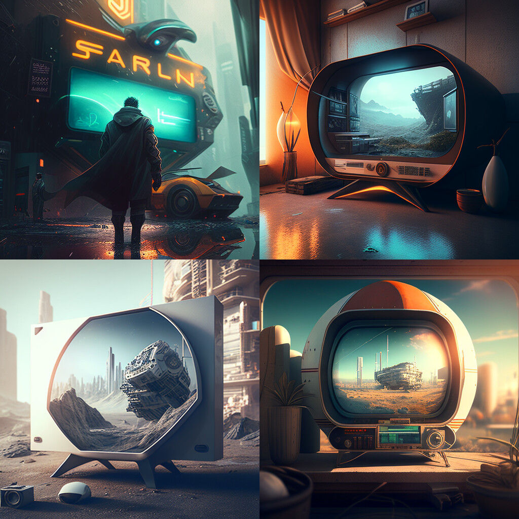Wallpaper #O3emKJMB-pgBXx60l6uP81 Artstation Sf Futuristic TV