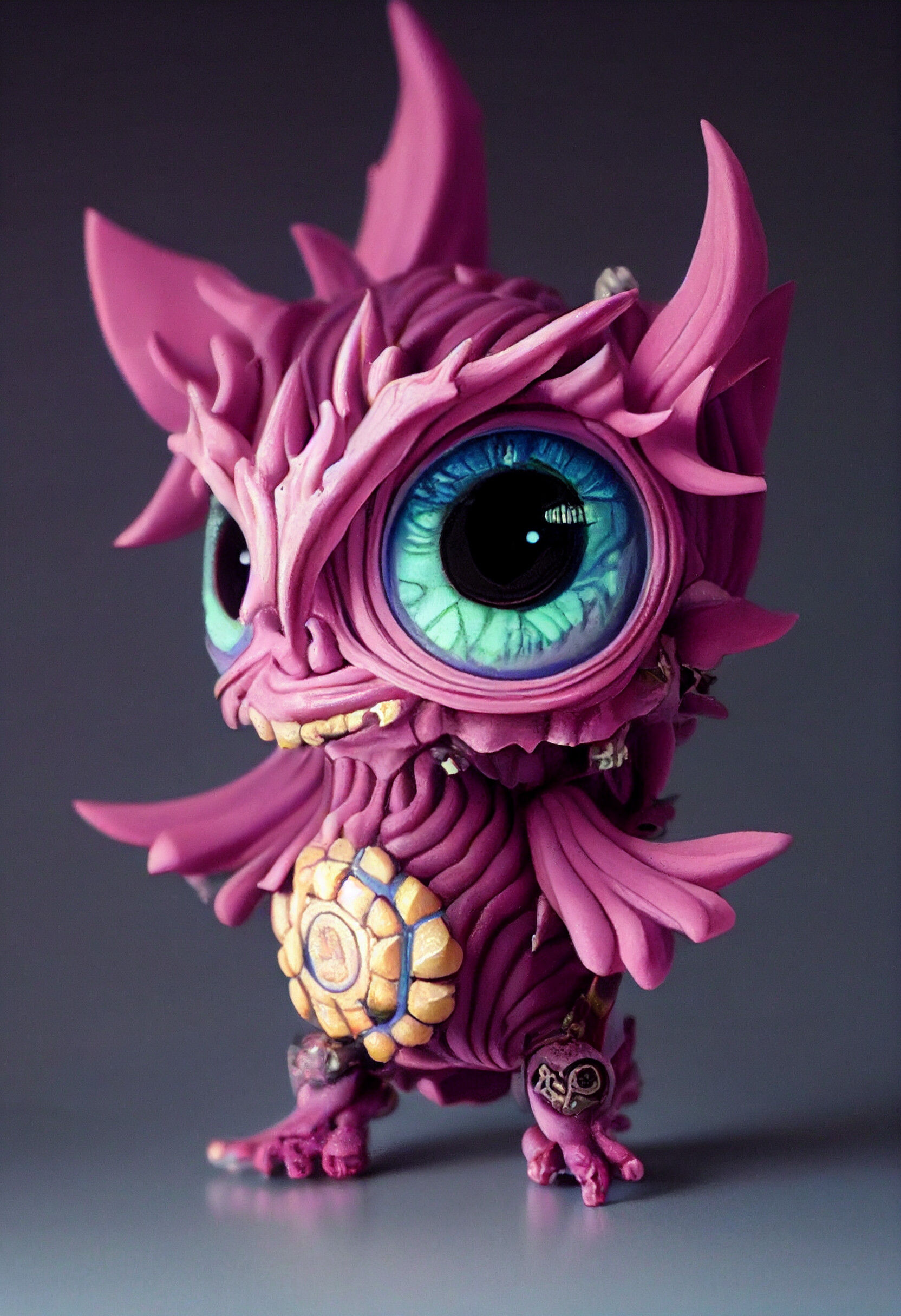 Wallpaper #7QM7ZJMBpyOg8YnEydbf277 Artstation Polymer Clay Figures Artworks