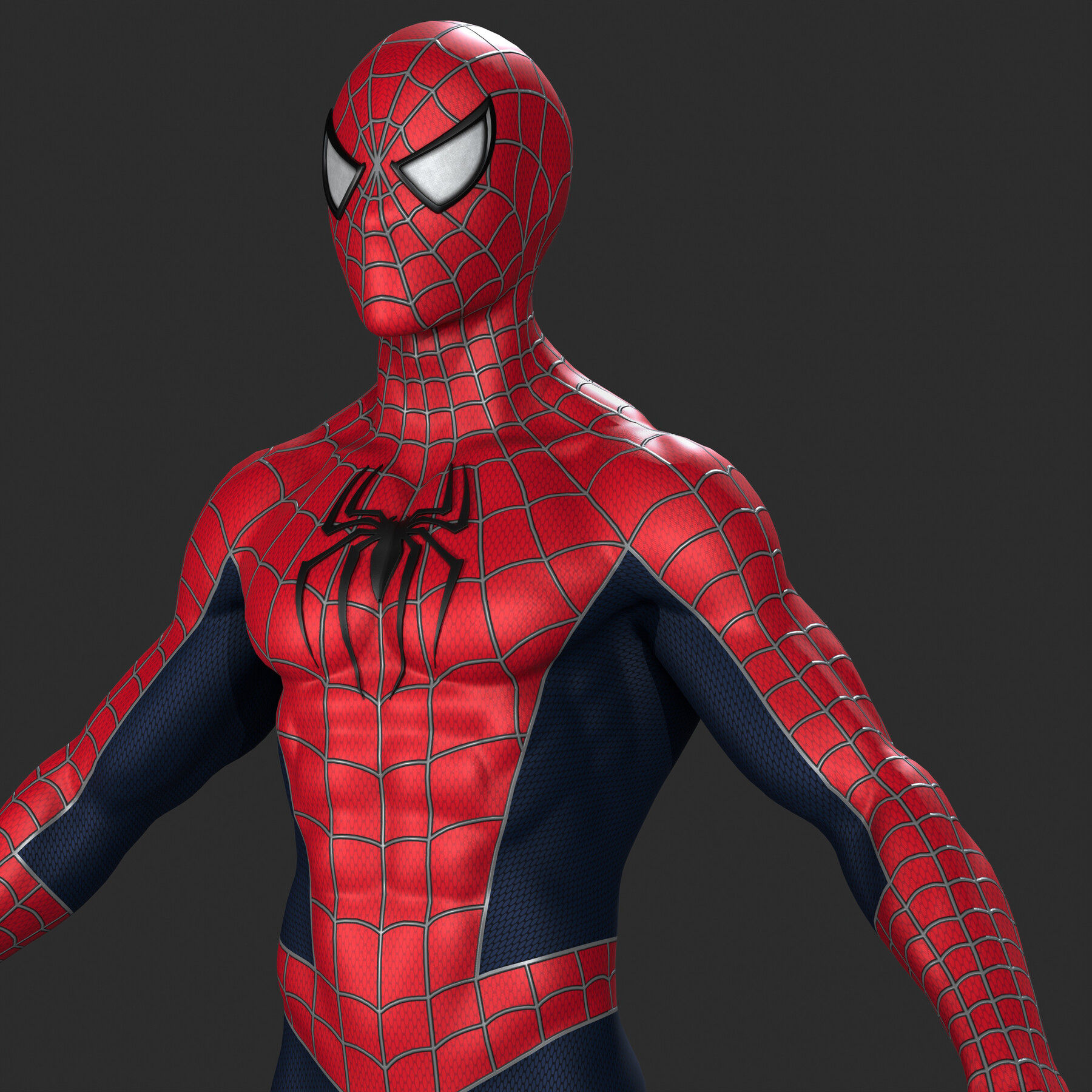 Wallpaper #5mf97ZIBSpphPi3-R1pb9 Artstation Spider Man No Way Home Sam Raimi Suit Game Assets