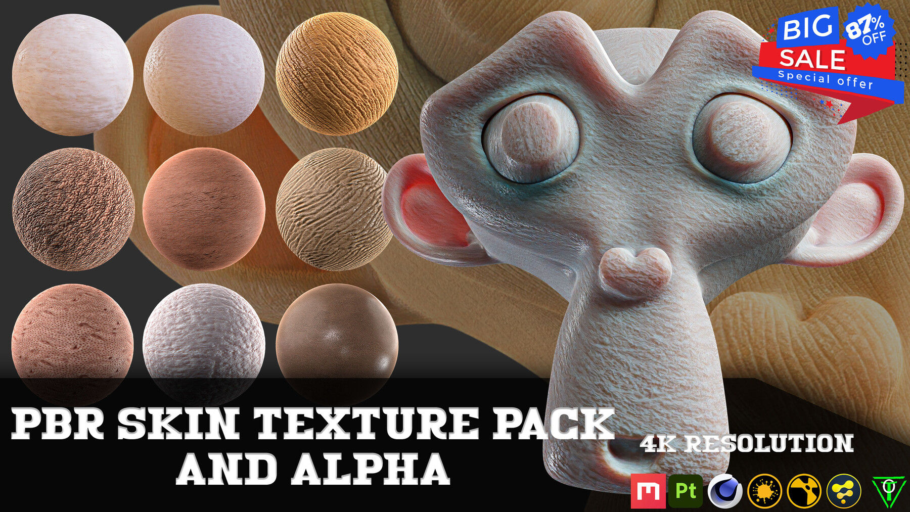 Wallpaper #6FMrNZMBYjRkjcHs2Ogk4 Artstation 40 Hyper Realistic Seamless and Tileable Pbr Skin Texture