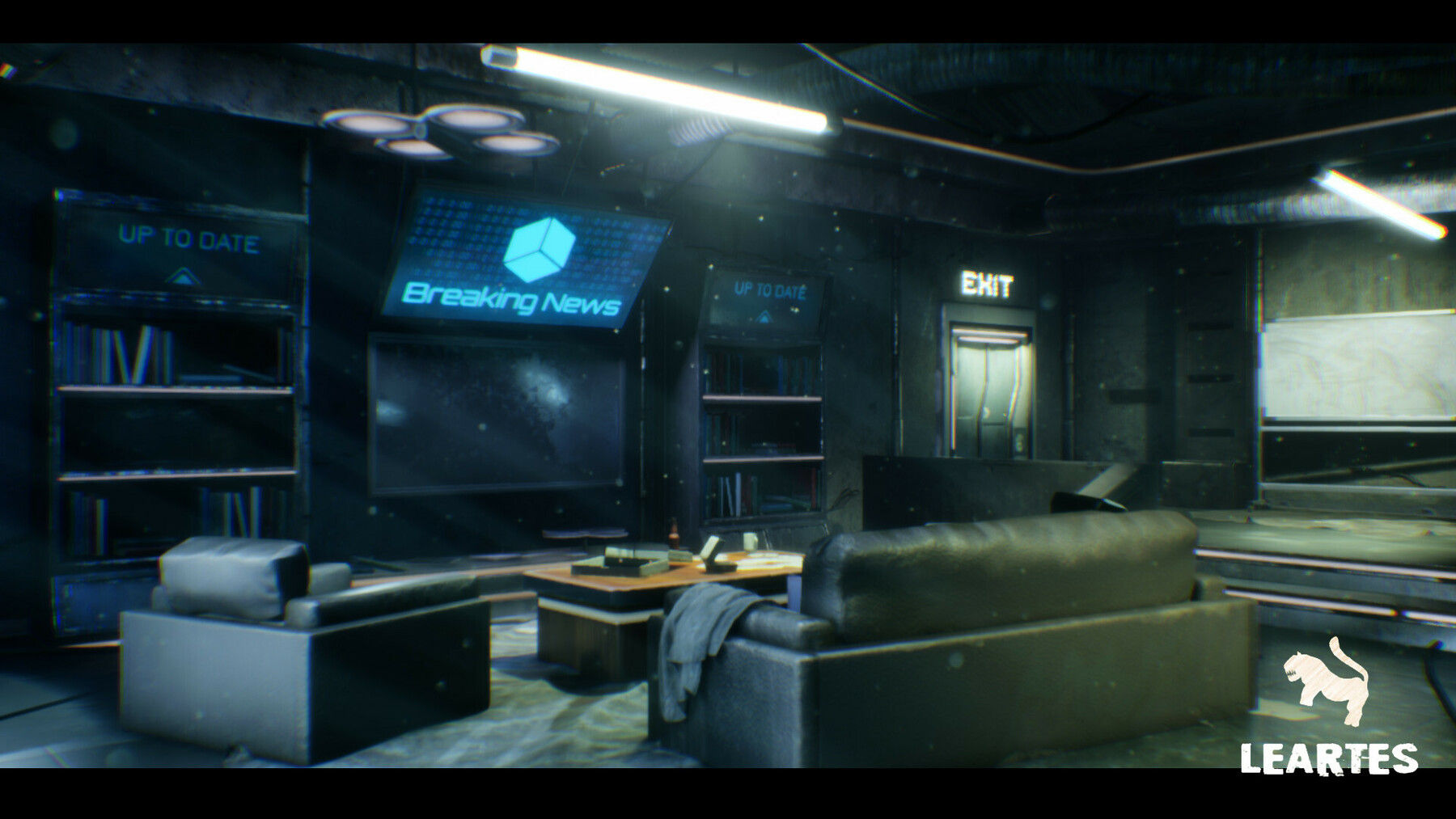 Wallpaper #iO_SSpMBMN-XEVvV4TnK67 Leartes Studios Cyberpunk Interior Bundle 3 Products in 1