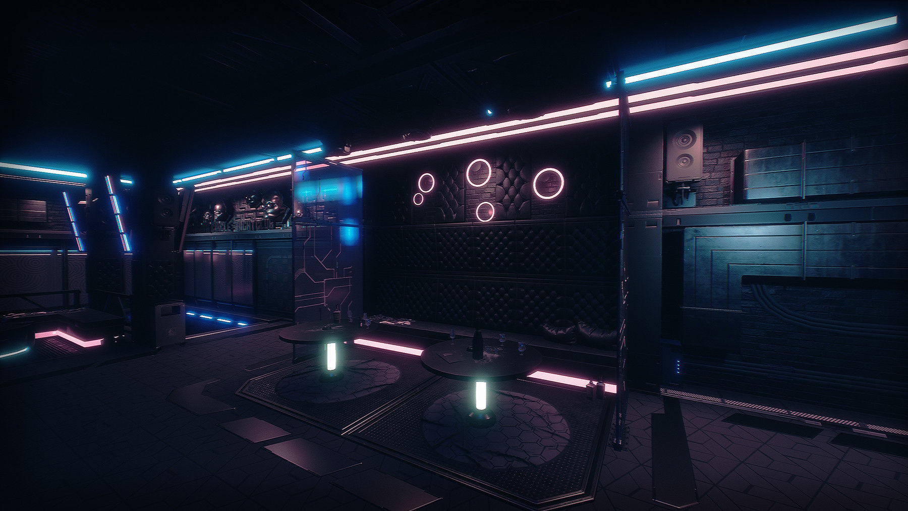 Wallpaper #iHRtxo4B_8f4nGFaVXHv29 Artstation Cyberpunk Nightclub Unreal Engine 4 Game Assets