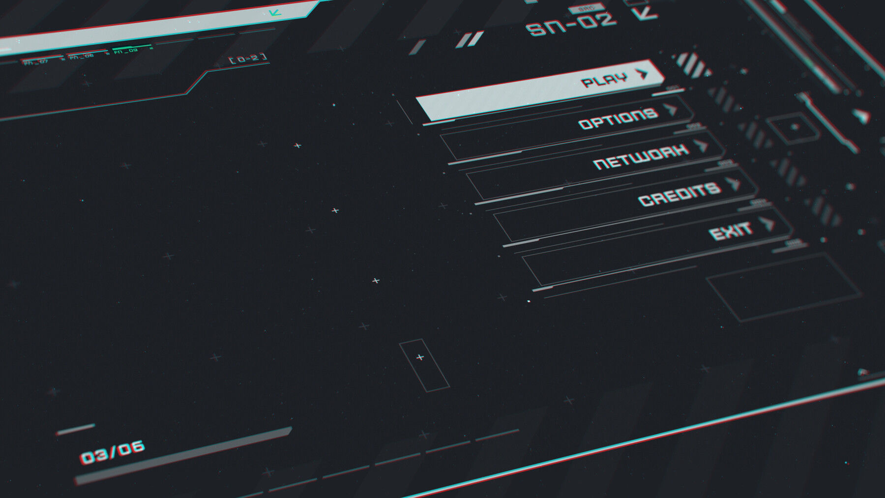 Wallpaper #rJ22Y5cBkAG5jTCHpq9J12 Artstation Fui Ui App Game Main Menu Cyberpunk Style Template
