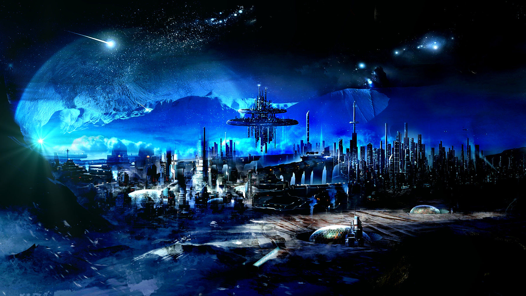 Wallpaper #shcGPpMBPLD5_VENWN5x115 Staff Prod Concept Art Science Fiction Landscape Sci Fi