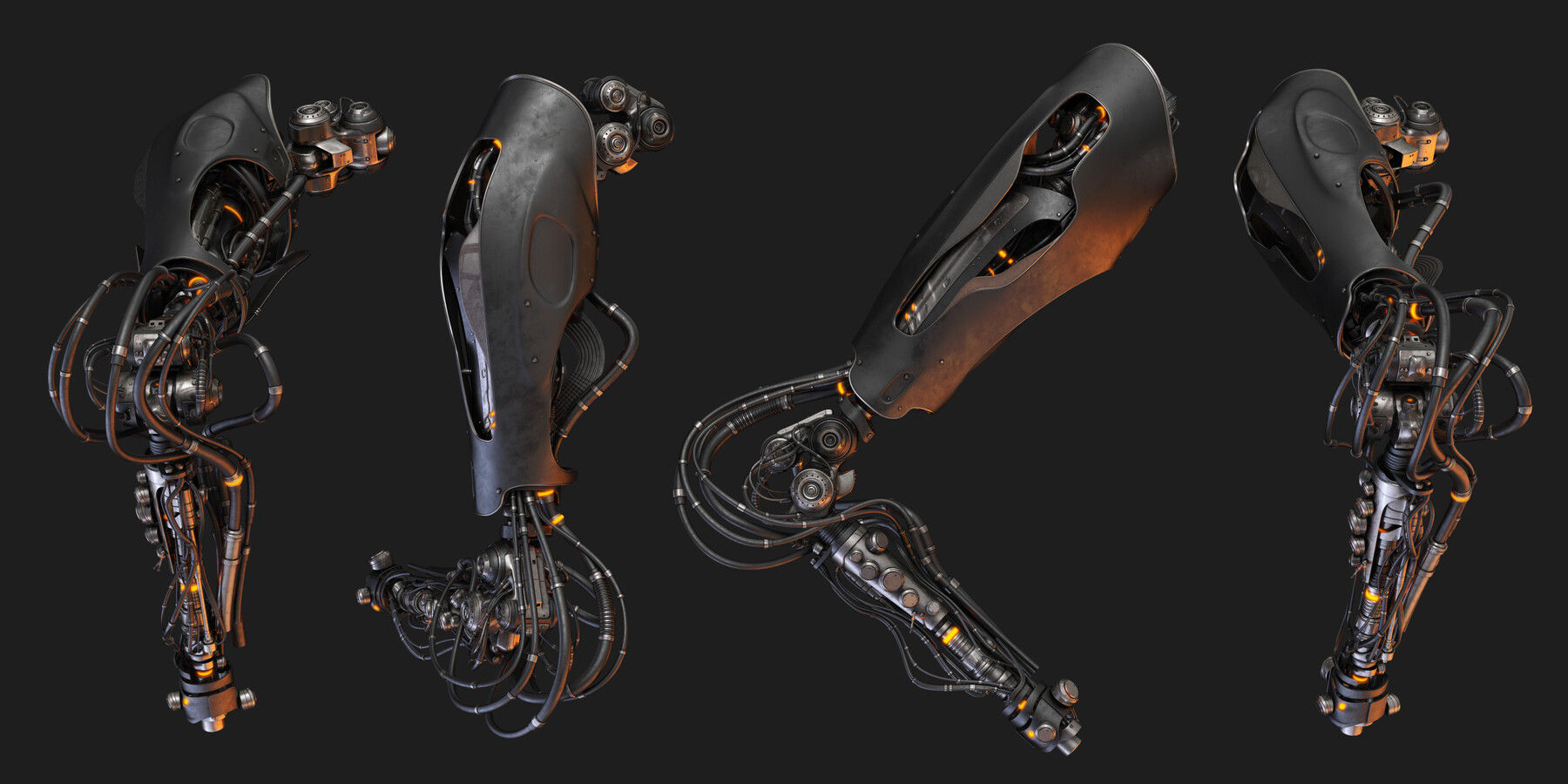 Wallpaper #HmeNC5MBSpphPi3-KNo970 Artstation Sci Fi Cyber Limb Images Set Volume I Resources