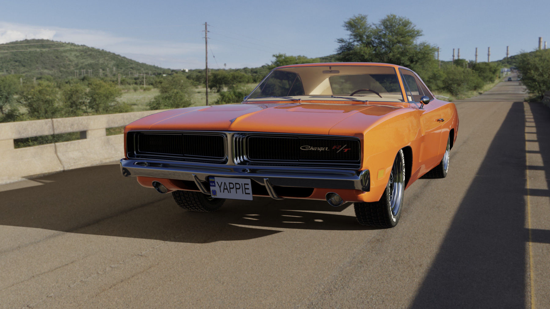 Wallpaper #5HMvhI4BFI5NbQksPxwW26 Yaroslav Postelnikov 1976 Dodge Charger Rt