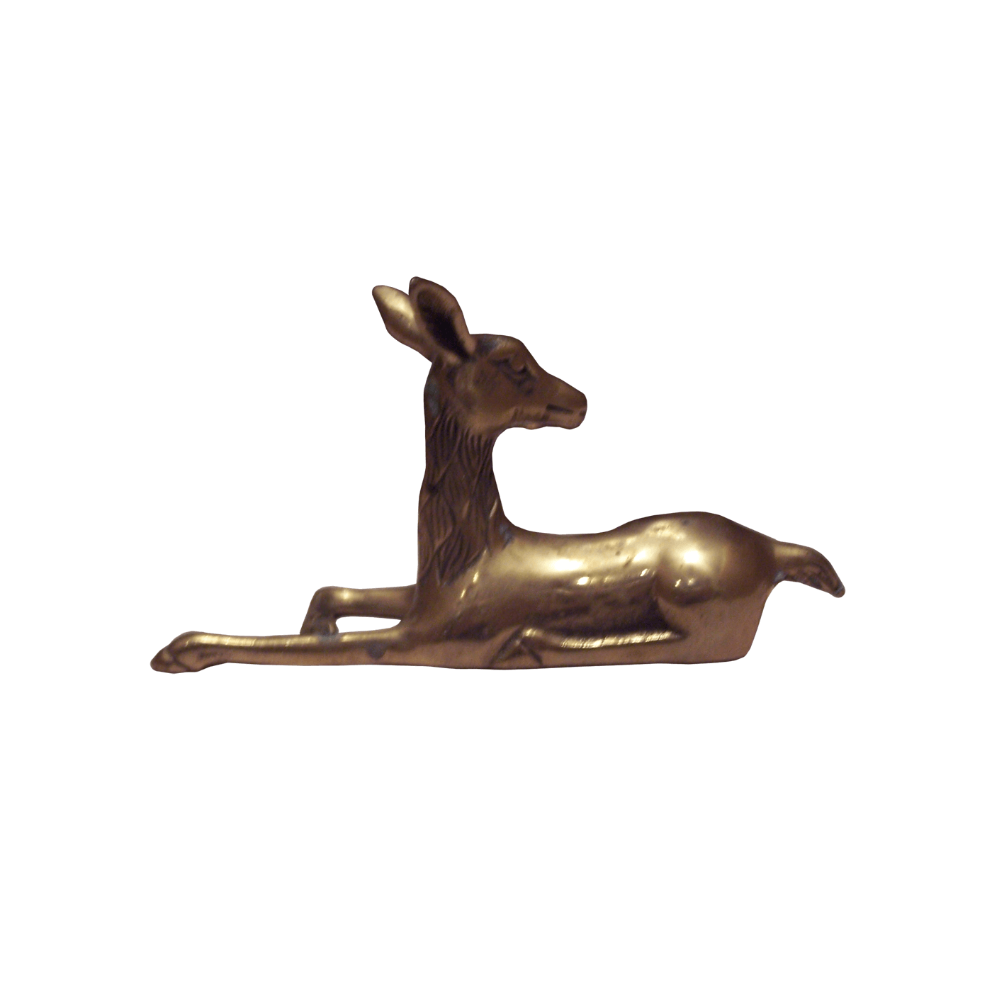 Wallpaper #FmiZE5MBSpphPi3-2gHs291 Brass Reclining Deer Art Nominal