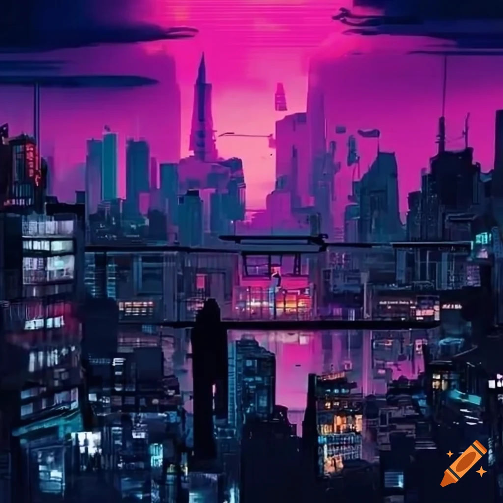 Wallpaper #k20raZcBycdYOYFT3nCL102 Cyberpunk Cityscape