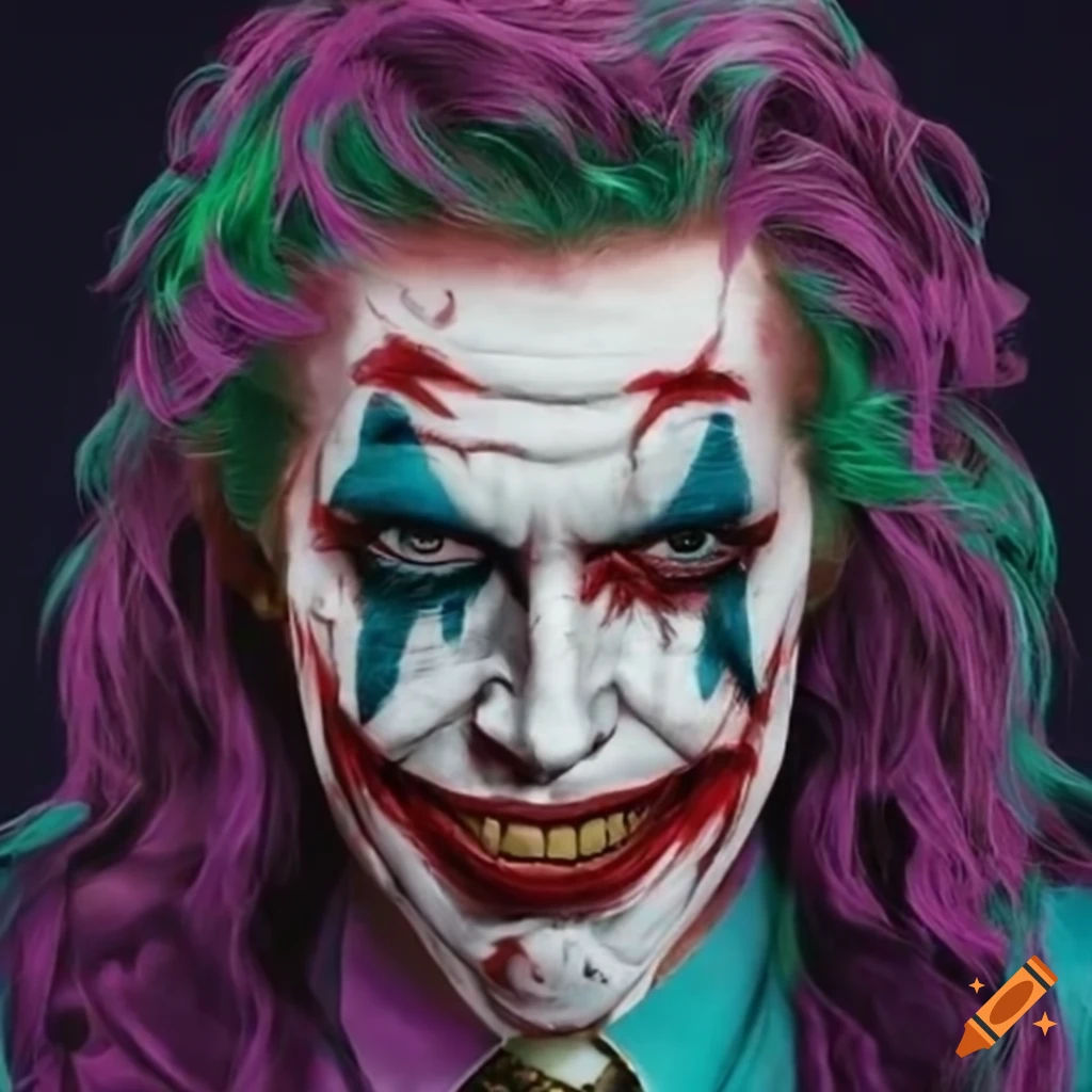Wallpaper #hhpzTpMB1yWOL4qgCX1e155 Joker Themed Makeup for T Shirt Design