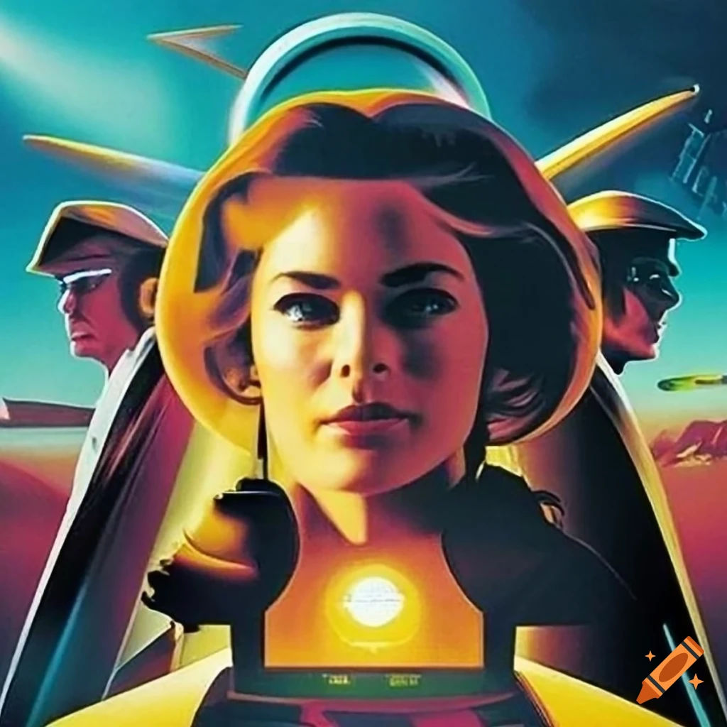 Wallpaper #aGjMFZMBSpphPi3-GAlH186 Retro Sci Fi Movie Poster for Amazon Prime