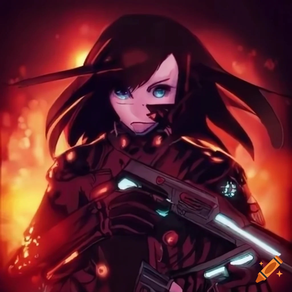 Wallpaper #qWcG_5IBSpphPi3-RaG697 Anime Artwork of a Rogue Cyber Attacker on Craiyon