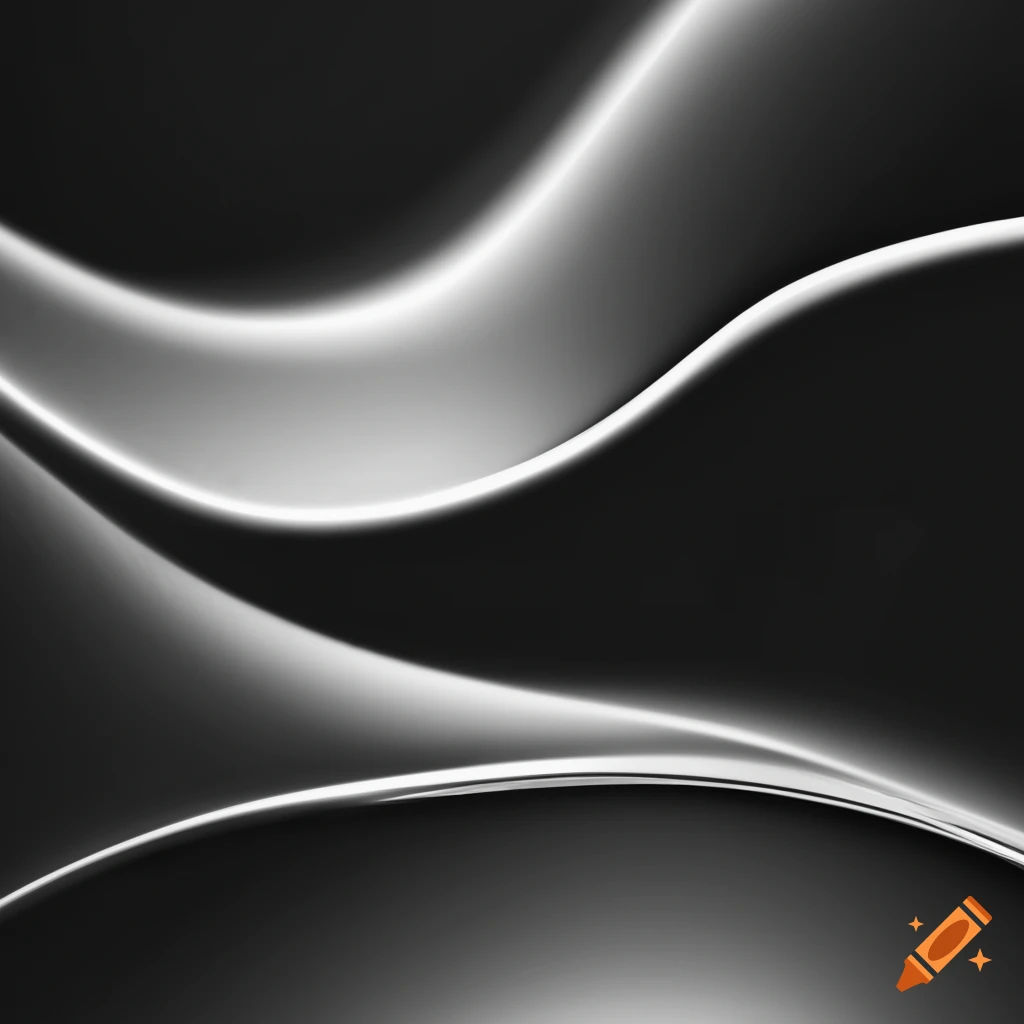 Wallpaper #LRlaOI8BtGB6xQ78LagM23 Abstract Black and White 3D Screensaver Image on Craiyon