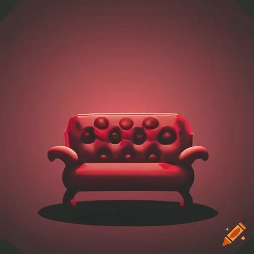 Wallpaper #EWc7-pIBSpphPi3-H5AG237 Red Couch Logo on Craiyon