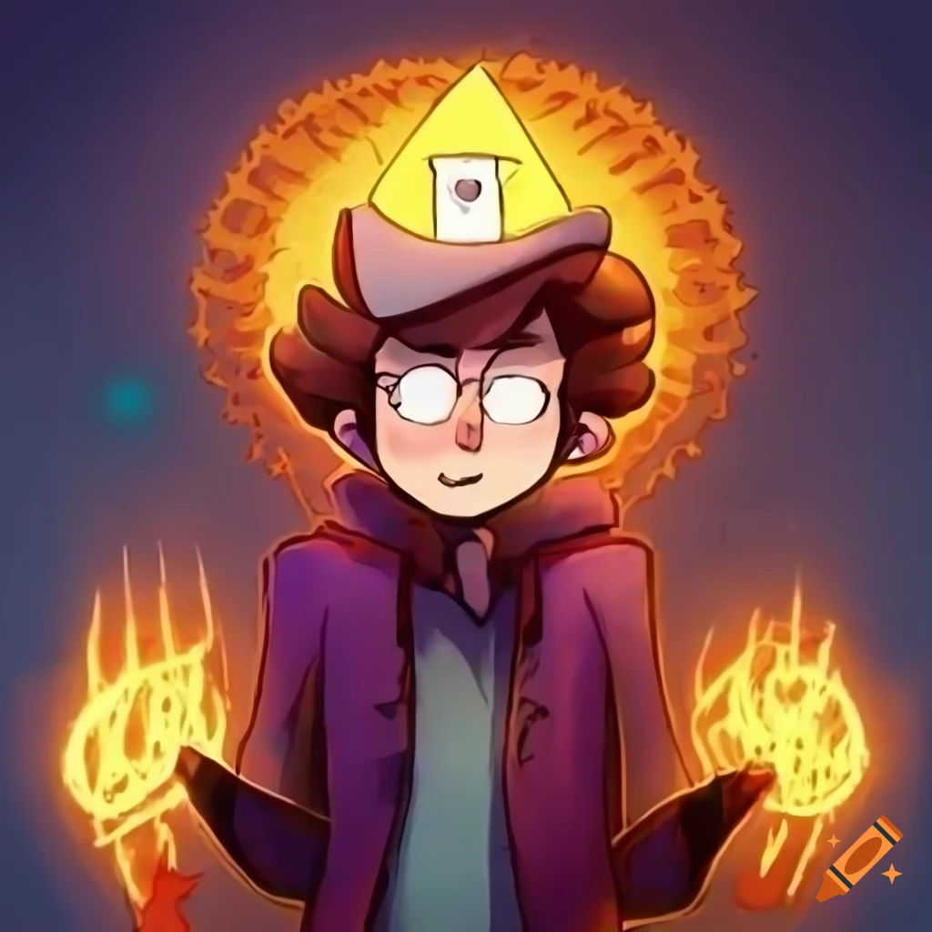 Wallpaper #yGeGApMBSpphPi3-qq-c81 Bipper a Fusion of Bill Cipher and Dipper Pines