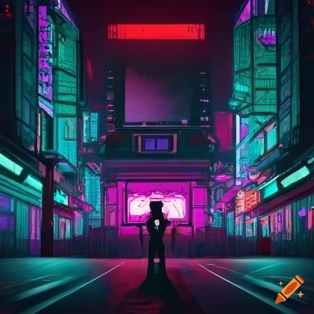 Wallpaper #bqU_N5MBVBiSkHCapIv-72 Cyberpunk Style Image of an Empty Arena on Craiyon