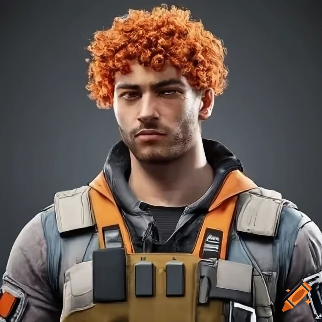 Wallpaper #-2GsLpMB3VrvfBrR0STw320 Image of a Male Rainbow Six Siege Operator on Craiyon