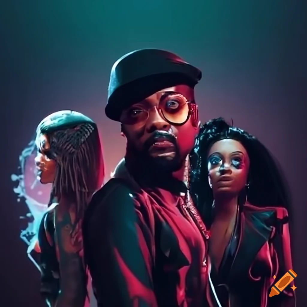 Wallpaper #95lDP5MBUcASHT6nWssT243 Sci Fi Themed Image of Black Eyed Peas on Craiyon