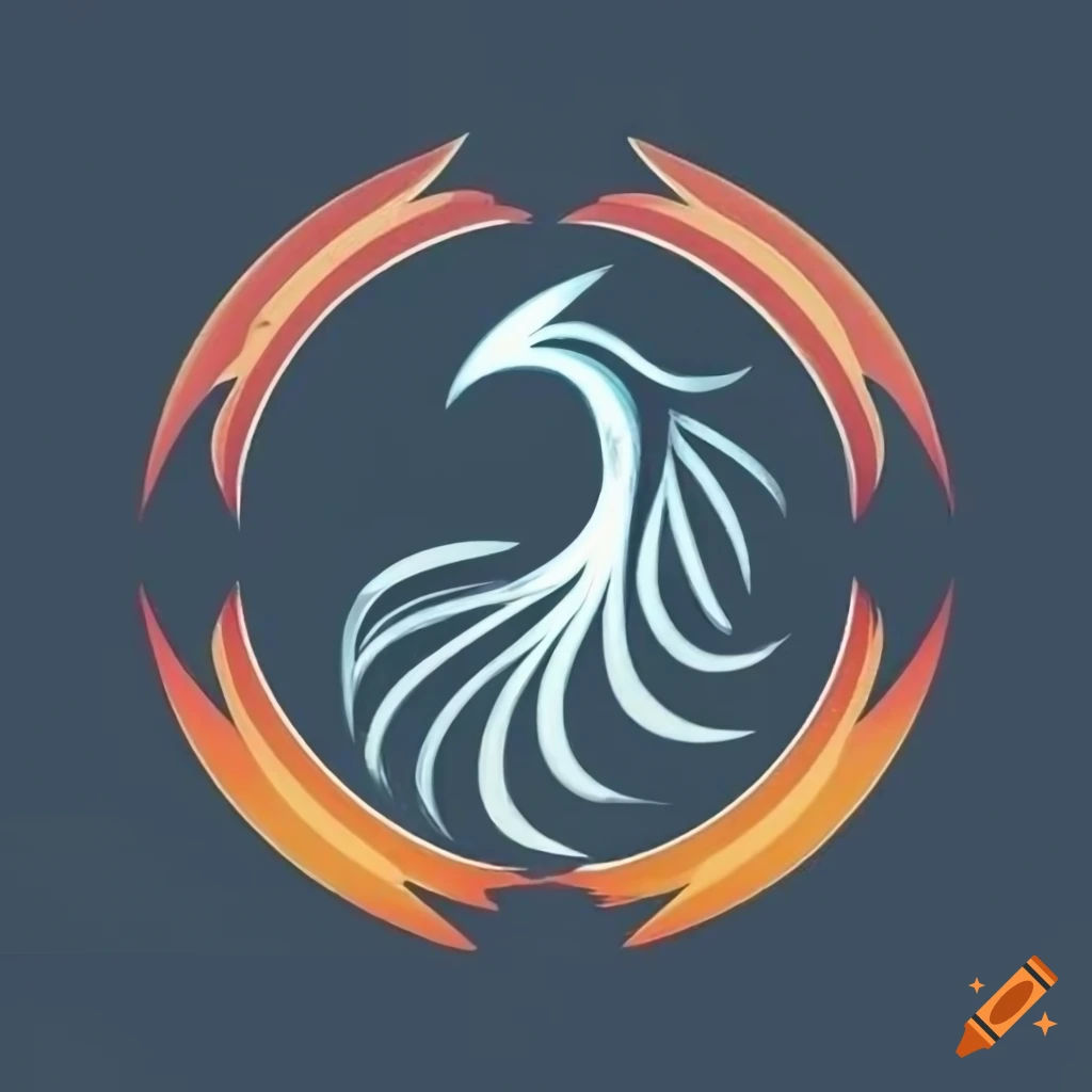 Wallpaper #2bc96 Image of a Majestic White Fire Phoenix on Craiyon