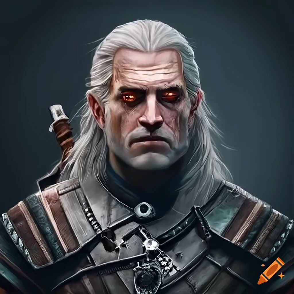 Wallpaper #RkDEMZMBJhL2WPbaNsiW220 Dark and Mysterious Image from the Witcher Series on Craiyon