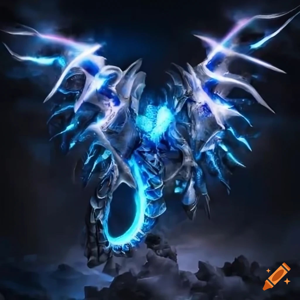 Wallpaper #w2h0G5MBSpphPi3-2R9s536 Image of a Cybernetic Dragon Shooting Energy Beams on Craiyon