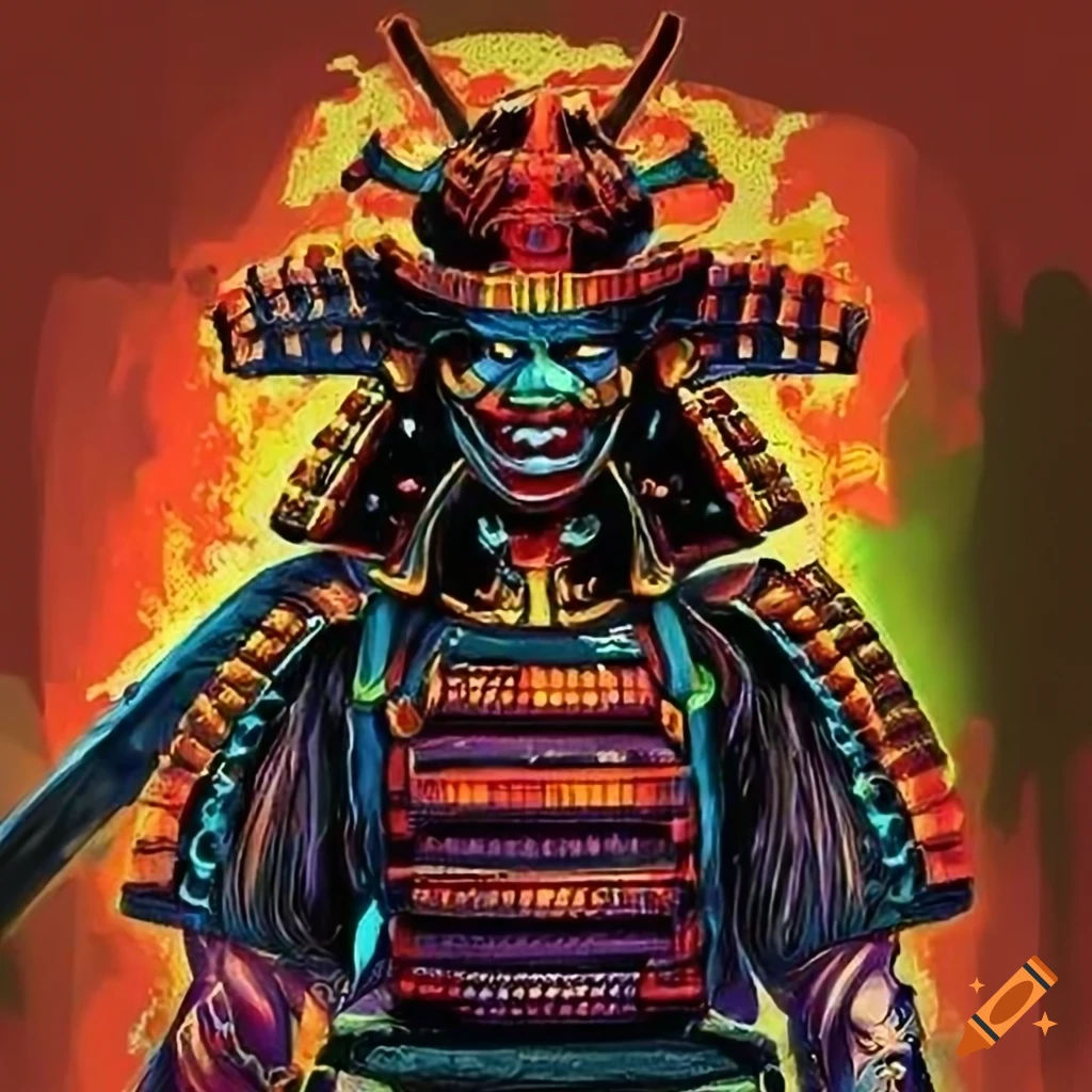 Wallpaper #7V7cMpMBborbLbcz5V8L80 Image of a Fierce Samurai with Piercing Eyes