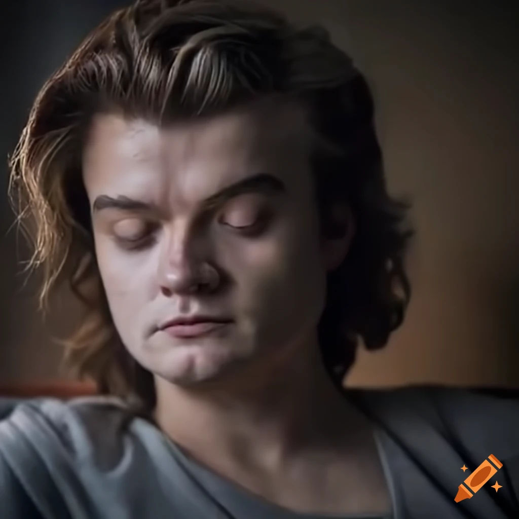 Wallpaper #2CyqSZMB0E1QgA7w2fMq444 Steve Harrington from Stranger Things Sleeping