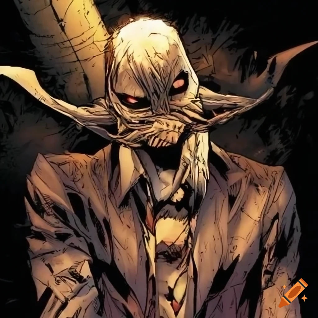 Wallpaper #gbhl25IBJvJKYCmExPap35 Image of the Scarecrow from DC Comics on Craiyon