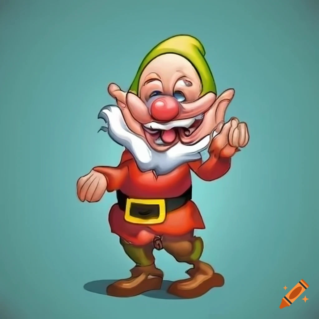 Wallpaper #avA6gJcBi4JM6agGWiFc171 Cartoon of a Happy Dwarf