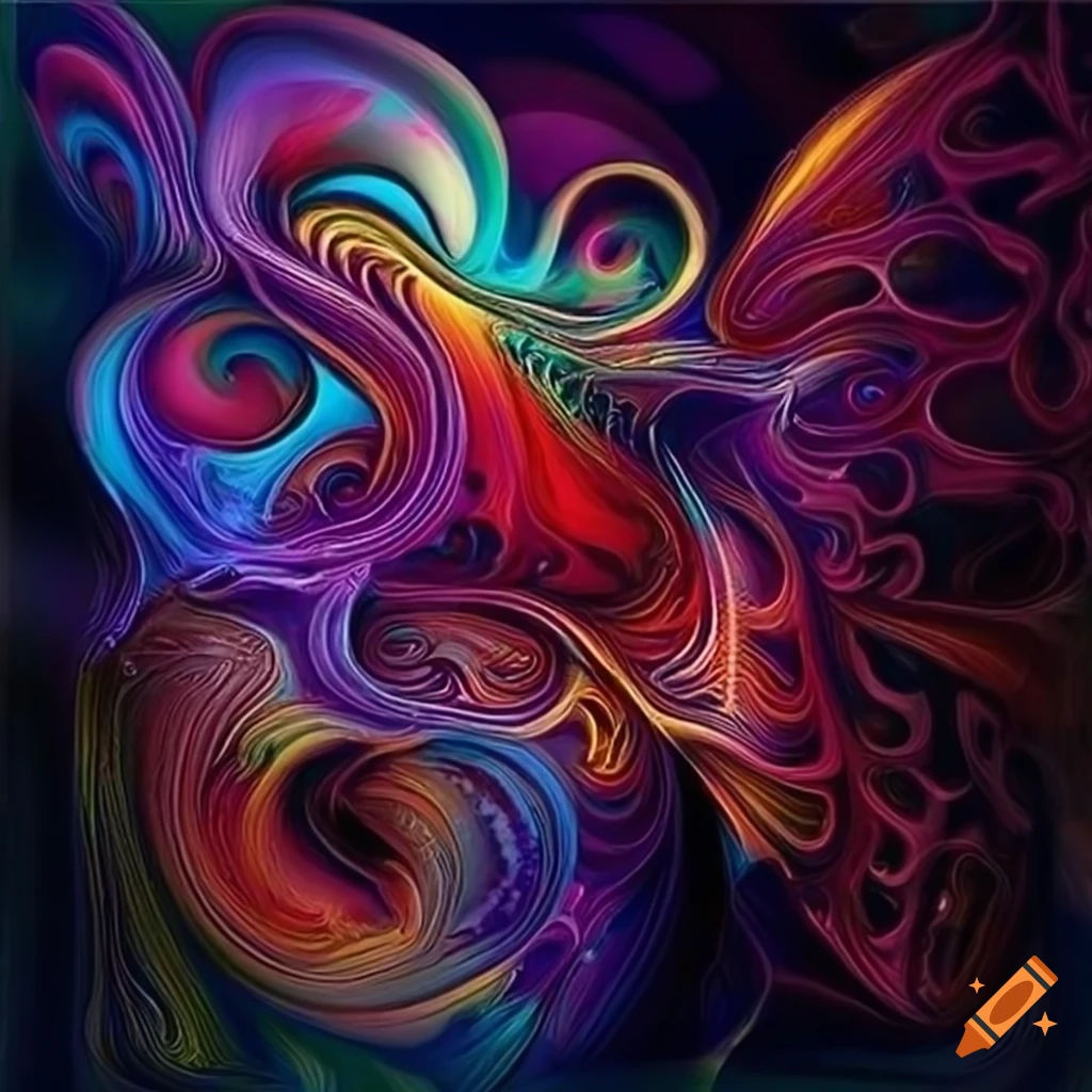 Wallpaper #TzGVNZMB5zzyi_yYJ1cv135 Mesmerizing Abstract Art with Intricate Designs on Craiyon