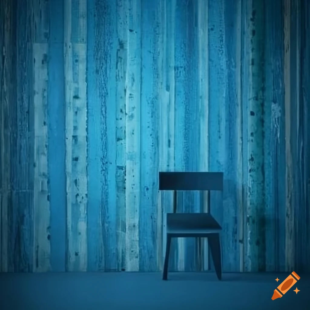 Wallpaper #vWhnF5MBSpphPi3-Og4v258 Creative Blue Wall Design