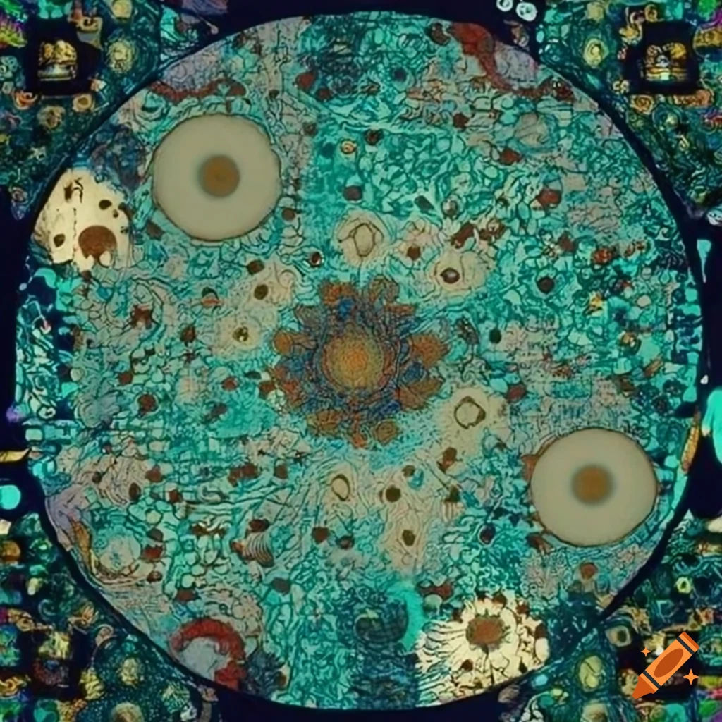 Wallpaper #TzGVNZMB5zzyi_yYJ1cv376 Cyberpunk Flower Art with Organic Patterns and Textures on Craiyon