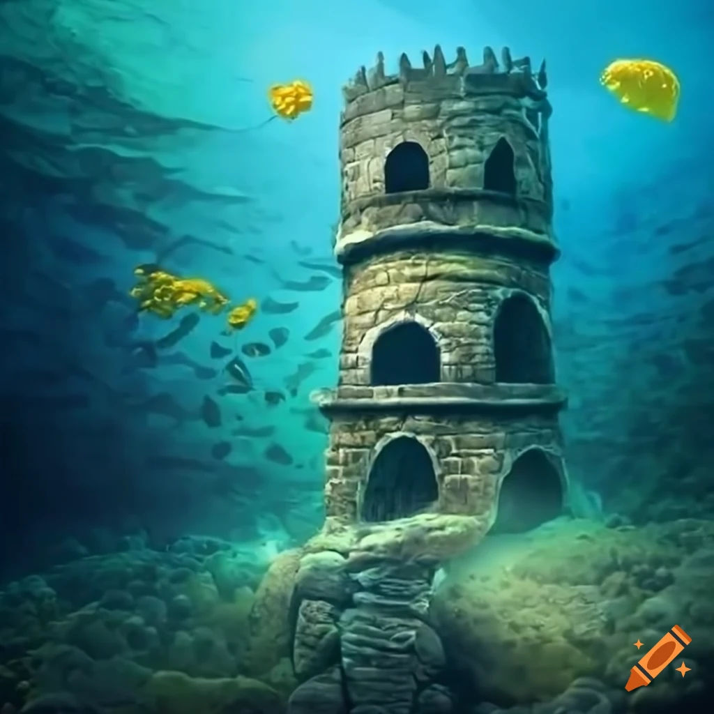 Wallpaper #JjHXNZMB5zzyi_yYqFgw377 Underwater Medieval Defensive Tower