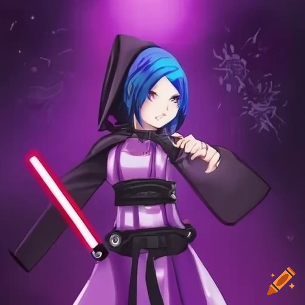 Wallpaper #J2cfA5MBSpphPi3-BbLr419 Cosplay of Darth Vader with a Purple Lightsaber