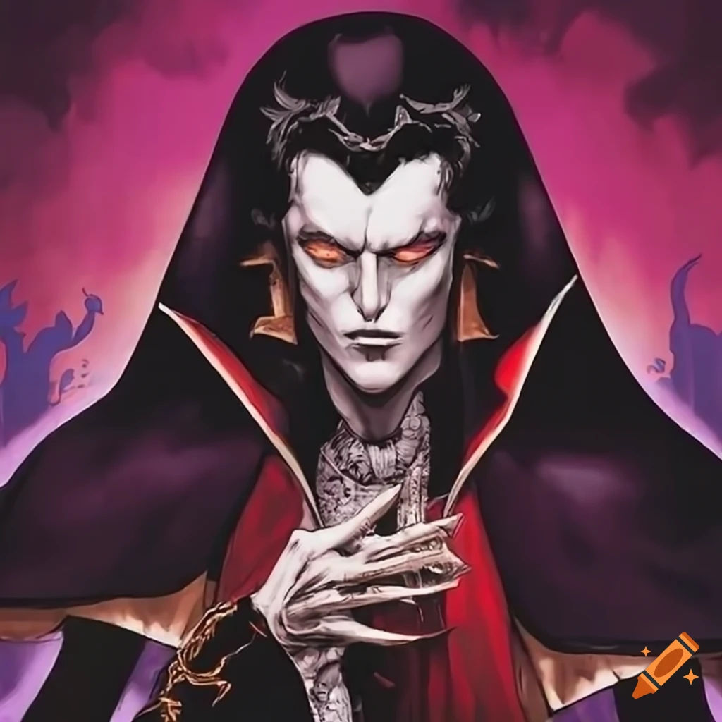 Wallpaper #UEBvMJMBJhL2WPbav8H-74 Image of Dracula from Castlevania Symphony of the Night on Craiyon