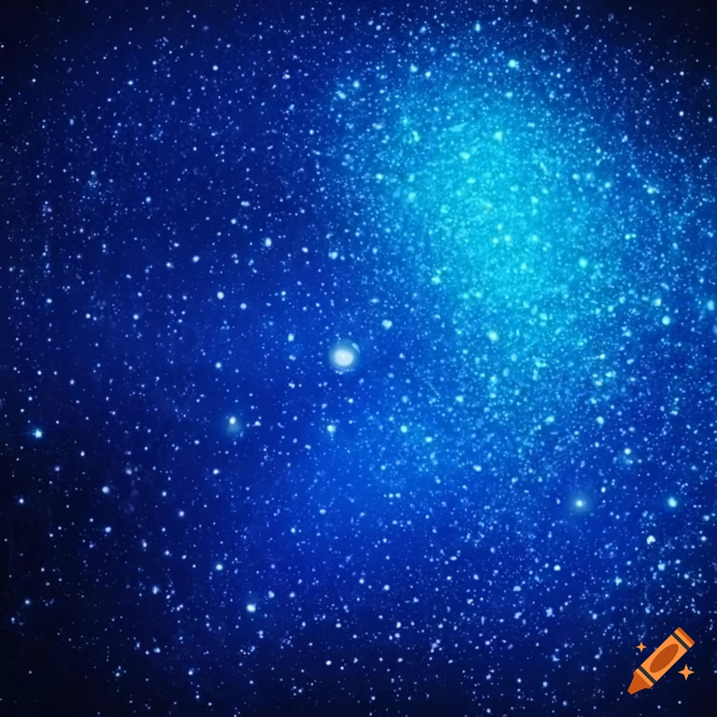 Wallpaper #aWdbBJMBSpphPi3--bfl217 Glitter Blue Night Sky Abstract on Craiyon