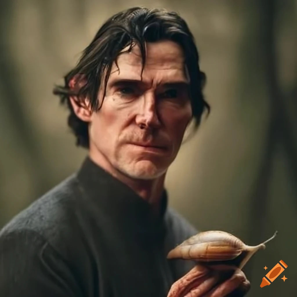 Wallpaper #7DE0NZMB5zzyi_yYk1WD381 Billy Crudup Holding a Snail on Craiyon