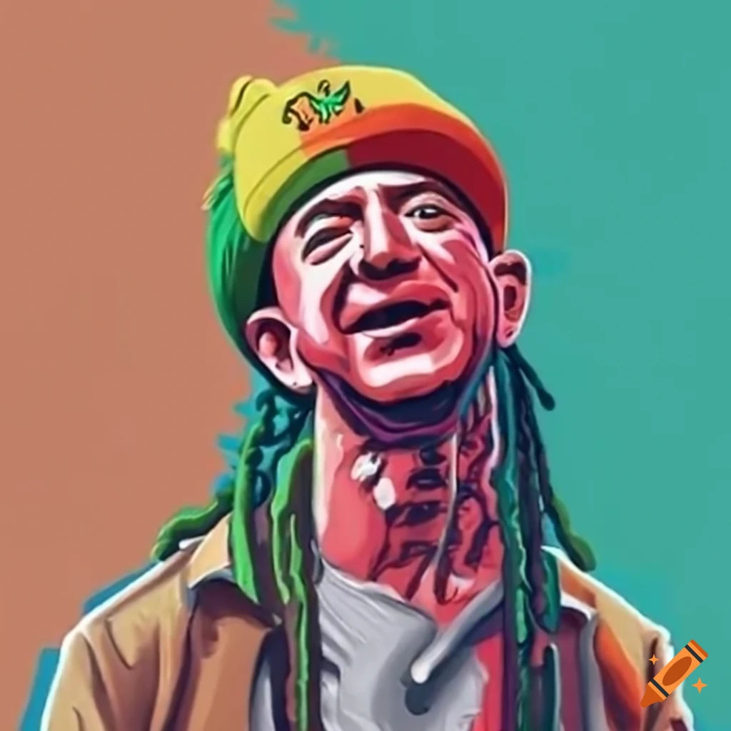 Wallpaper #fGd1AJMBSpphPi3-QqZu292 Person with Jamaican Dreadlocks and Beanie on Craiyon
