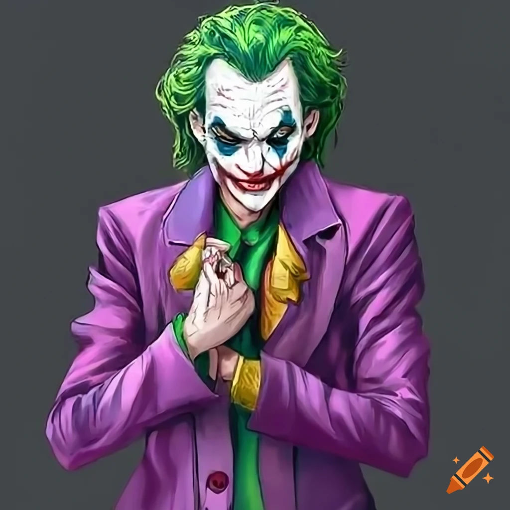 Wallpaper #a150b Joker Art Joker Card Playing Cards Art Original Man Cave Art Etsy