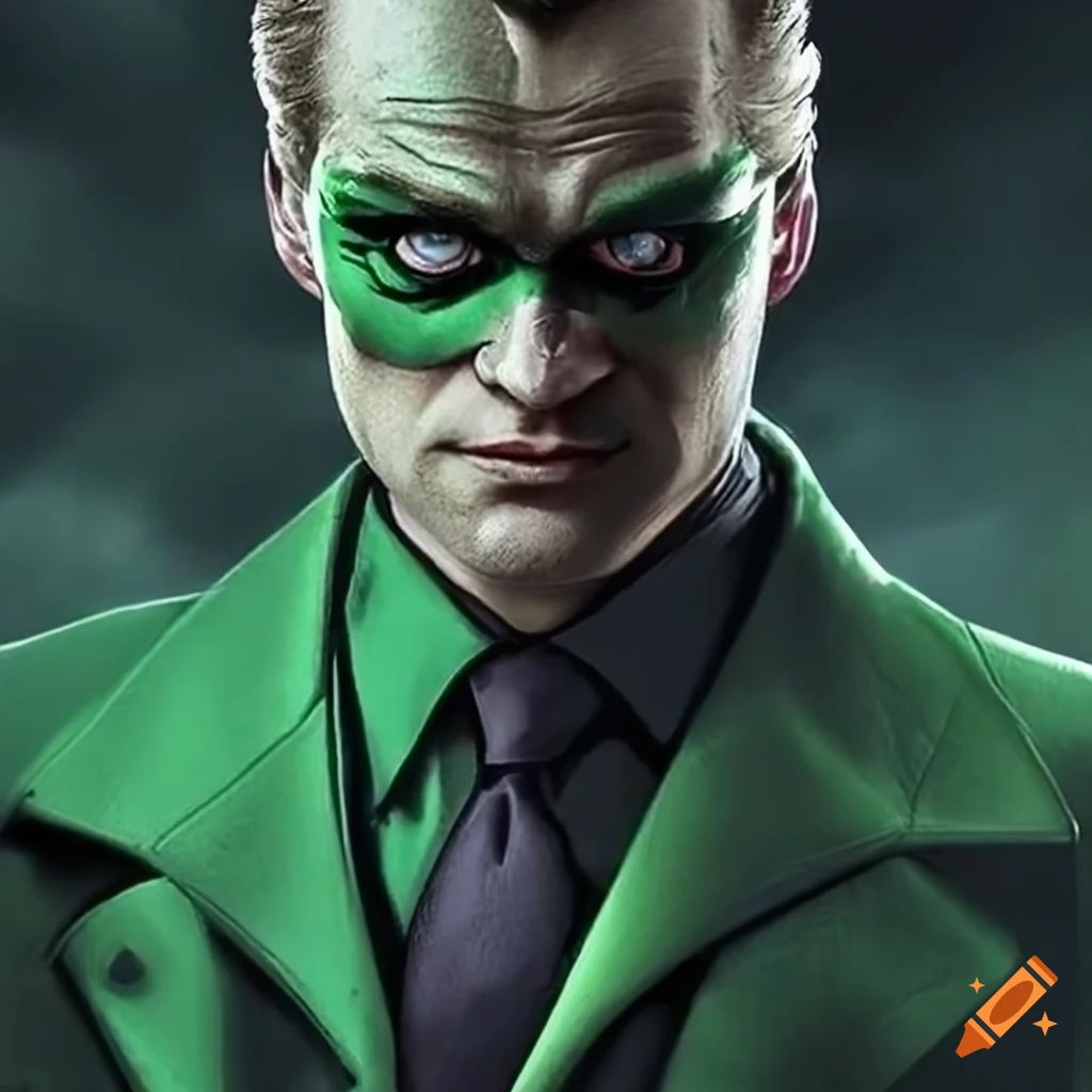 Wallpaper #ru_eSpMBMN-XEVvV9jmm150 Riddler Inspired by Christopher Nolans Dark Knight Movie Style on Craiyon