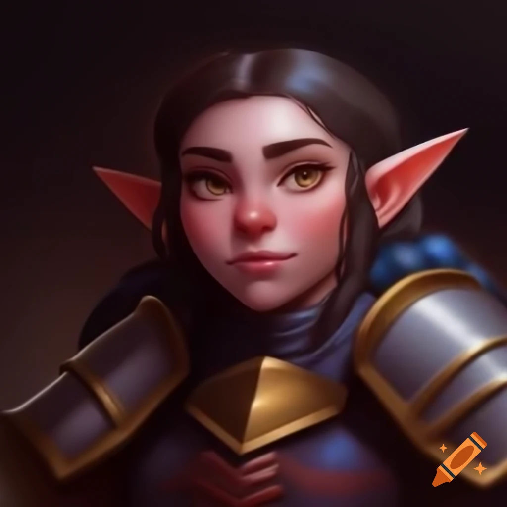 Wallpaper #avA6gJcBi4JM6agGWiFc60 Colorful Profile Picture of a Female Dwarf Cleric on Craiyon
