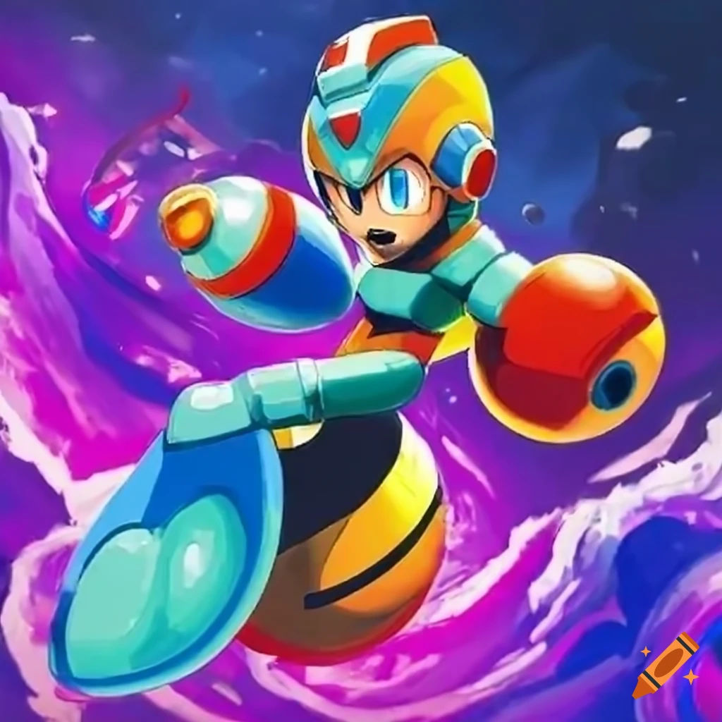 Wallpaper #d2ci6JIBSpphPi3-vzvN355 Image of Megaman Bomb Character on Craiyon
