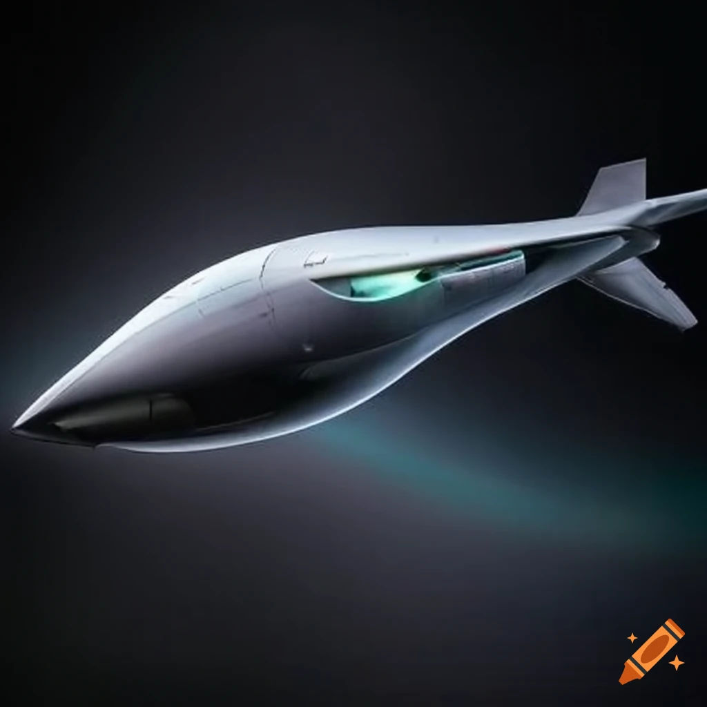 Wallpaper #xP82a5MB3lSXT3zU3-f_185 Futuristic Aircraft Concept on Craiyon