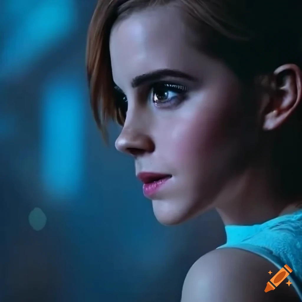 Wallpaper #TGdYCpMBSpphPi3-C9QB297 Emma Watson in Cyberpunk 77
