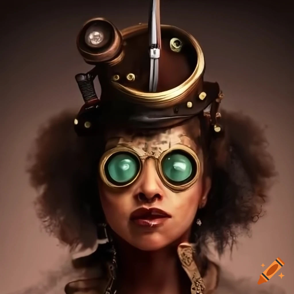 Wallpaper #1WhoJJMBSpphPi3-ETjA97 Character Portrayal of a Steampunk Scientist with Goggles on Craiyon