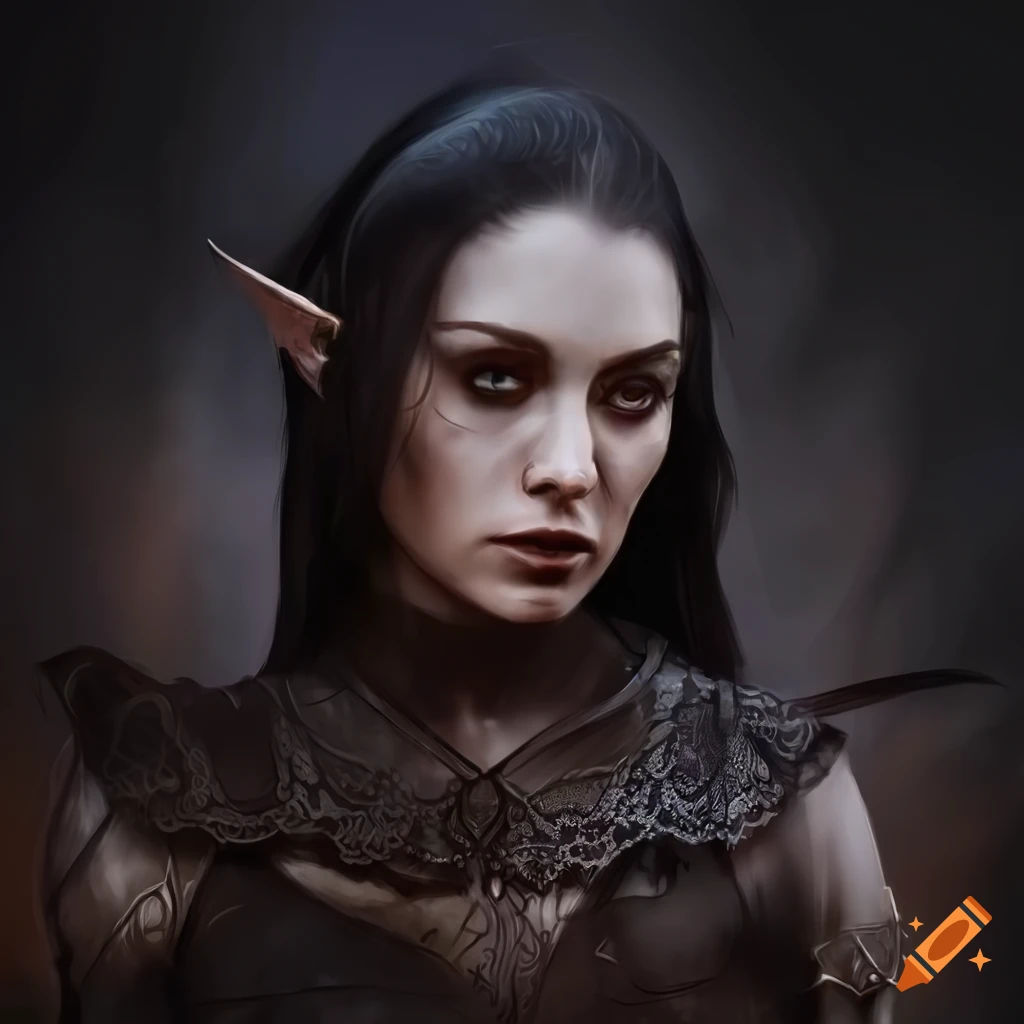 Wallpaper #DZ27ZJcBkAG5jTCH-LFh92 Digital Art of a Fallen Elvish Nymph Warrior on Craiyon