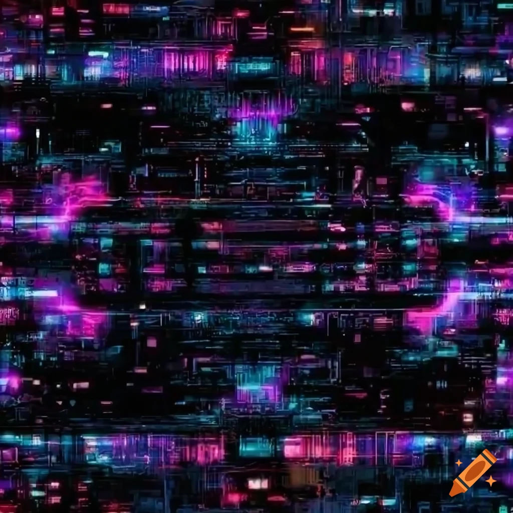 Wallpaper #3mdcE5MBSpphPi3-X_-p94 Cyberpunk Abstract Digital Code Texture